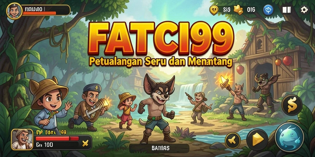 Screenshot FATCI99 menampilkan aksi seru dalam petualangan.