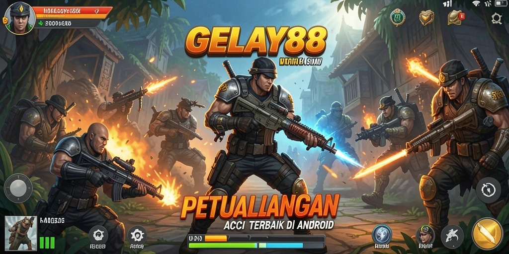Gameplay seru dalam GELAY88 yang penuh aksi dan tantangan.