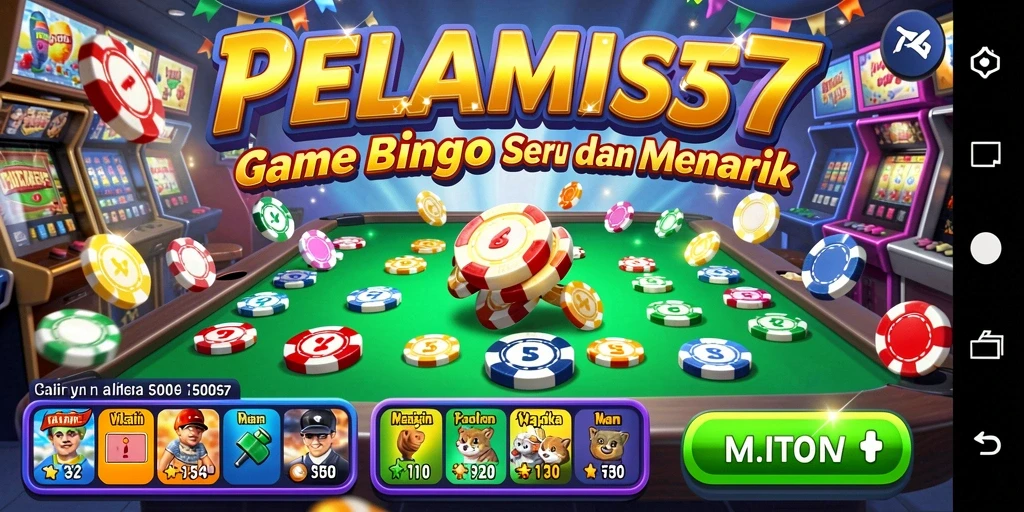 Tampilan gameplay PELAMIS77 yang seru dan dinamis.