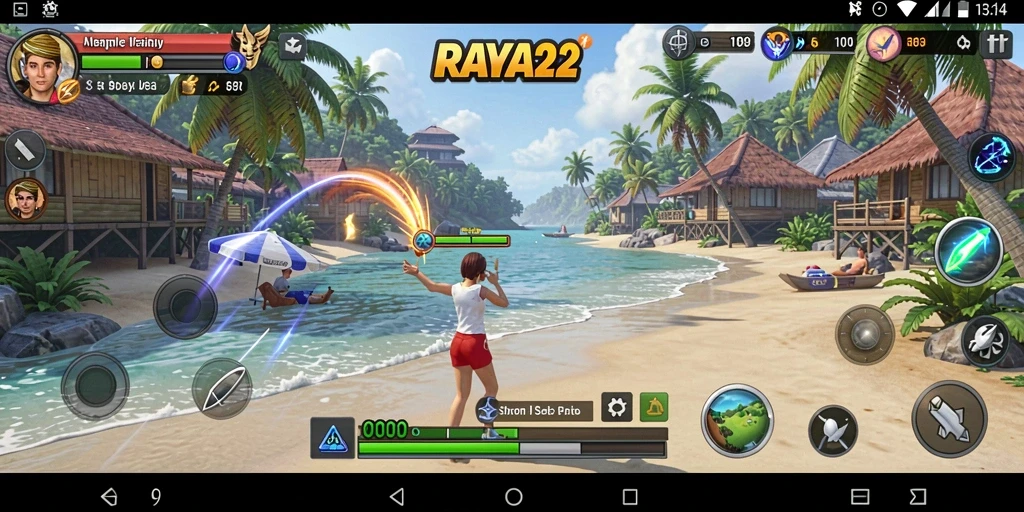 Tampilan antarmuka RAYA22 yang sederhana dan efektif untuk kebutuhan Utility.